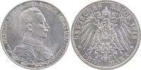 Preussen 3 Mark Wilhelm II. 1888-1918. -