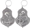 Wallfahrt (deutschsprachig:A, CH, CZ, H, I, F) imm Geigenförmige, l. versilb. Medaille Ellingen (Mittelfranken) -