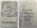 Hessen Plakette Frankfurt mit Stadtteilen und Vororten -