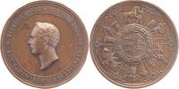Württemberg Br.-Preis-Medaille (ohne Signatur, v. Gottlieb August Dietelbach), Wilhelm I. 1816-1864. -