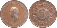 Württemberg Br.-Preis-Medaille (ohne Signatur, v. Gottlieb August Dietelbach), Wilhelm I. 1816-1864. -