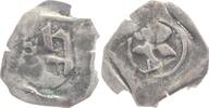 Bayern-Landshut Pfennig Heinrich XVI. 1393-1450. -