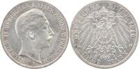Preussen 3 Mark 1910 A Wilhelm II. 1888-1918. ss-vz / vorzüglich 20,00 EUR  Excl. 5,00 EUR Verzending