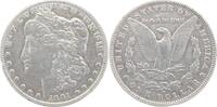 Vereinigte Staaten von Amerika / USA Dollar 1891 O kl. Kr., Rf. sehr sch&ouml;n 125,00 EUR  Excl. 8,00 EUR Verzending