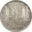 Albania 0.20 lek 1941, PCGS MS64, "Italian occupation (1939 - 1943)" Albania  1941, PCGS MS64, "Italian occupation (19