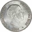 Philippines 50 sentimos 1885, PCGS MS63, "Spanish Colonia (1861 - 1897)" Philippines  1885, PCGS MS63, "Spanish Colonia (1