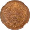 1 centavo Argentina 1 centavo 1880, NGC MS63 RB PATTERN, Argentine Peso (1881 - 1969) -