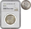 10 francs Luxembourg 10 francs 1929, NGC MS65, Grand Duchess Charlotte (1918 - 1964) -