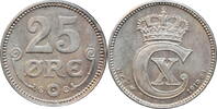 ore Denmark 25 ore 1919 HCN, UNC, King Christian X (1912 - 1947) -