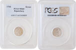 1 kreuzer Regensburg 1 kreuzer 1754, PCGS MS64, Free city of Regensburg (1754 - 1774) -