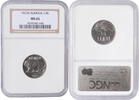 1/4 lek Albania 1/4 lek 1927, NGC MS65, Kingdom of Albania (1925 - 1938) -