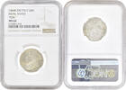 1 lira Papal States 1 lira 1866 R, NGC MS64, Pope Pius IX (1846 - 1878) -