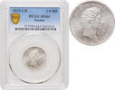 1/8 riksdaler Sweden 1/8 riksdaler 1832 CB, PCGS MS64, Carl XIV Johan (1818 - 1844) Top Pop -