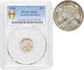 3 pence Southern Rhodesia 3 pence 1936, PCGS MS63, British colony (1932 - 1955) -