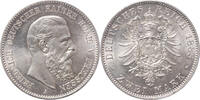 2 mark Prussia 2 mark 1888 A, UNC, King Friedrich III (03.1888 - 06.1888) -