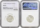 1 pengo Hungary 1 pengo 1939 BP, NGC MS63, Регентство (Pengő) (1926 - 1945) -