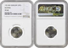 20 filler Hungary 20 filler 1921 KB, NGC PF65 RESTRIKE, King Charles I (1916 - 1918) -