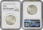 50 centavos Guatemala 50 centavos 1963, NGC MS66, Republic of Guatemala (1949 - 2017) -