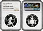 10 euro Monaco 10 euro 2014, NGC PF69 UC, Hercules Top Pop -
