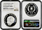 150 guaranies Paraguay 150 guaranies 1974, NGC PF63 UC, Konrad Adenauer -