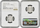 20 grana Naples 20 grana 1859, NGC MS63, King Francis II (1859 - 1860) -
