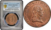 6 kreuzer Austria 6 kreuzer 1800 S, PCGS MS62 RB, Emperor Franz II (1792 - 1835) -