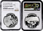 20 euro Slovakia 20 euro 2010, NGC PF70 UC, Poloniny National Park Top Pop -
