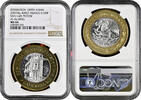 100 pesos Mexico 100 pesos 2007, NGC MS64, Federation 180th Anniv. - San Luis Potosi -