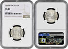 1 lira Italy 1 lira 1913 R, NGC MS63, King Vittorio Emanuele III (1900 - 1946) -