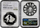 5 pesos Mexico 5 pesos 1997, NGC PF68 UC, Ibero-America - Traditional Dance -