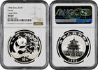 China 10 yuan 1994, NGC MS69, Panda /while eating/ Large Date -