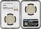 50 Centavos Mexico 50 Centavos 1913 Mo, NGC MS64, United Mexican States (1905 - 1969) -
