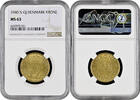 1 krone Denmark 1 krone 1940 N, NGC MS63, King Christian X (1912 - 1947) -