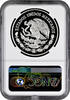 5 pesos Mexico 5 pesos 1998 Mo, NGC PF69 UC, World Wildlife Fund - Wolf -