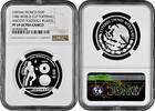 50 pesos Mexico 50 pesos 1985 Mo, NGC PF69 UC, 1986 FIFA World Cup - Indian with Ball -