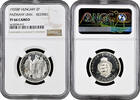 2 pengo Hungary 2 pengo 1935, NGC PF66 CAM RESTRIKE, Pazmany Peter Catholic University -