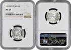 1 lira Italy 1 lira 1913 R, NGC MS63, King Vittorio Emanuele III (1900 - 1946) -