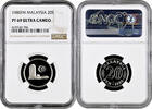 20 sen Malaysia 20 sen 1980 FM, NGC PF69 UC, Federation of Malaysia (1967 - 2023) -