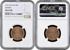 50 centavos Bolivia 50 centavos 1942, NGC MS65 RB RESTRIKE, Republic of Bolivia (1870 - 1963) -