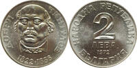 2 leva Bulgaria 2 leva 1972, UNC, 150th Anniversary - Birth of Dobri Chintulov -