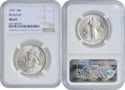 half dollar USA half dollar 1937, NGS MS65, 350th Anniversary - Roanoke Island -