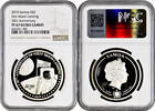5 dollars Samoa 5 dollars 2019, NGC PF67 UC, 50th Anniversary - First Moon Landing -