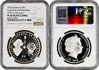 5 dollars Solomon Islands 5 dollars 2018, NGC PF69 UC, Copernican Heliocentrism Top Pop -