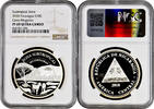 10 cordobas Nicaragua 10 cordobas 2018, NGC PF69 UC, Subtropical Zone Top Pop 1/0 -