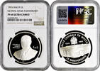 5 liri Malta 5 liri 1993, NGC PF64 UC, 25th Anniversary - Central Bank Pop 1/2 -