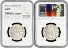5 litai Lithuania 5 litai 1925, NGC AU58, First Republic (1925 - 1938) -
