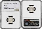 10 centimos Costa Rica 10 centimos 1905, NGC MS64, Republic of Costa Rica (1896 - 1950) -