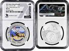 5 dollars Cook Islands 5 dollars 2021, NGC MS70, U.S. State Animal - Rocky Mountain Elk -