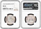 1 rupee Mauritius 1 rupee 1934, NGC MS64, King George V (1911 - 1936) -