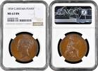 1 penny Great Britain 1 penny 1858, NGC MS63 BN, Queen Victoria (1838 - 1901) -